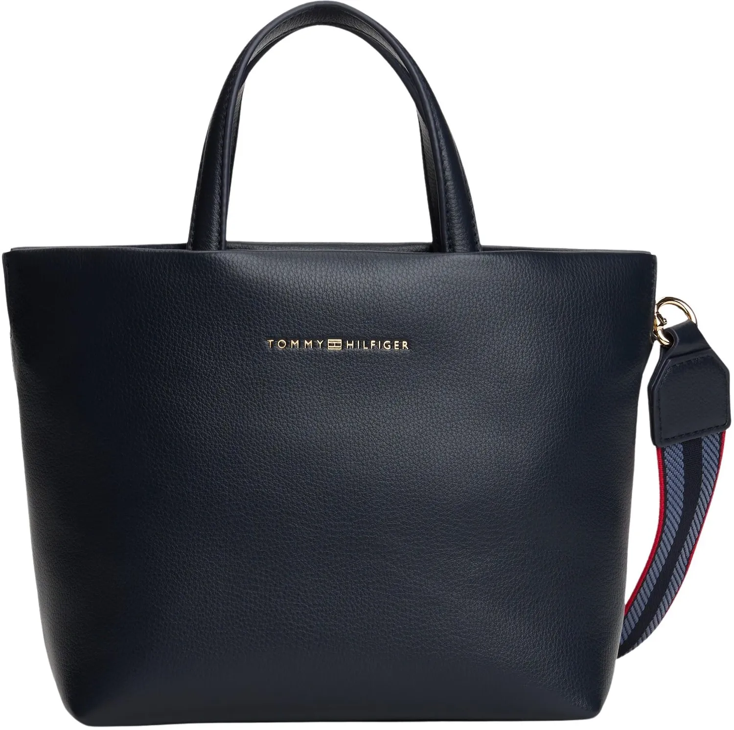 Tommy Hilfiger TH Logotape Mini Tote borsa beige Classic Beige
