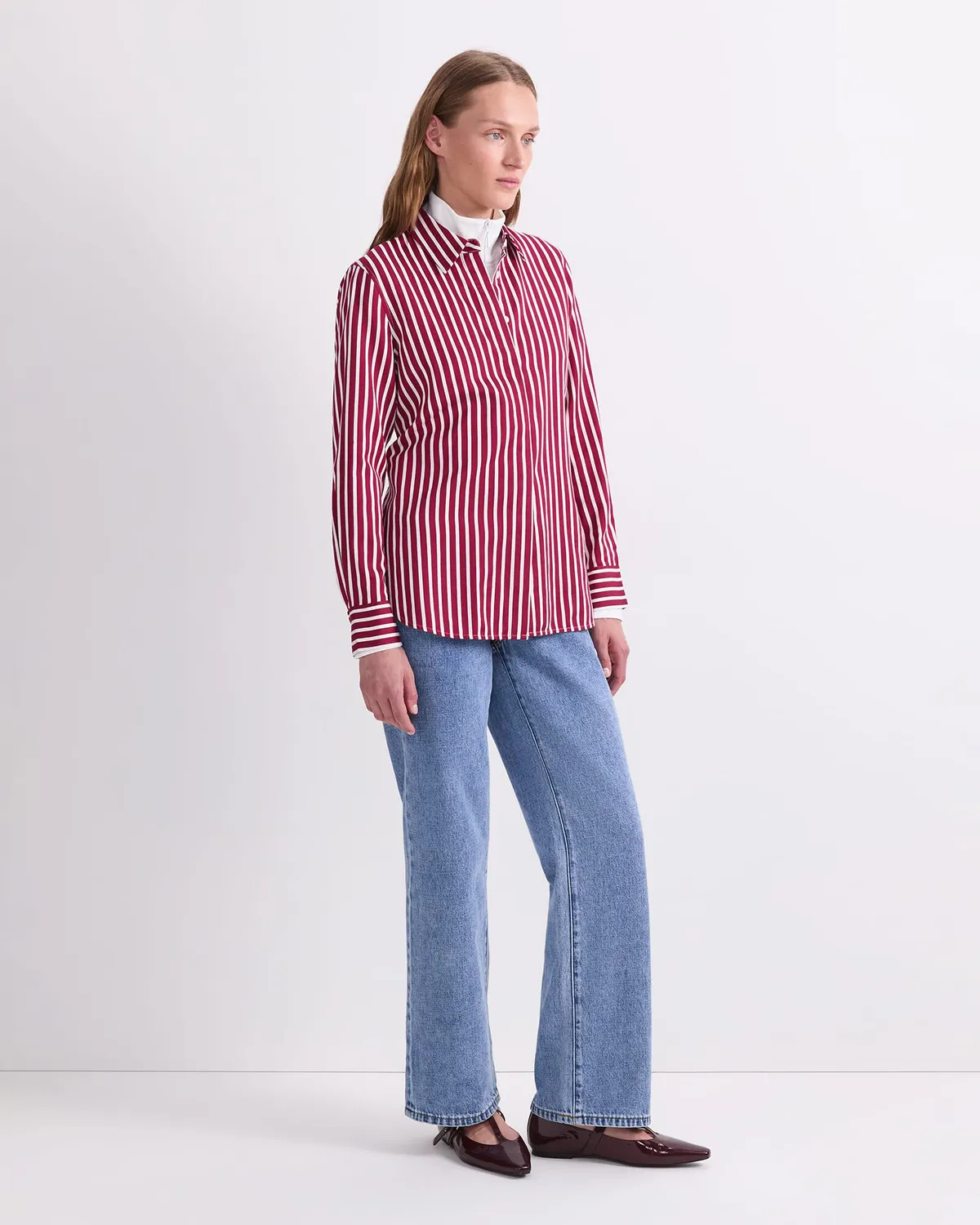Sportscraft Hannah Stripe camicia donna cotone e seta