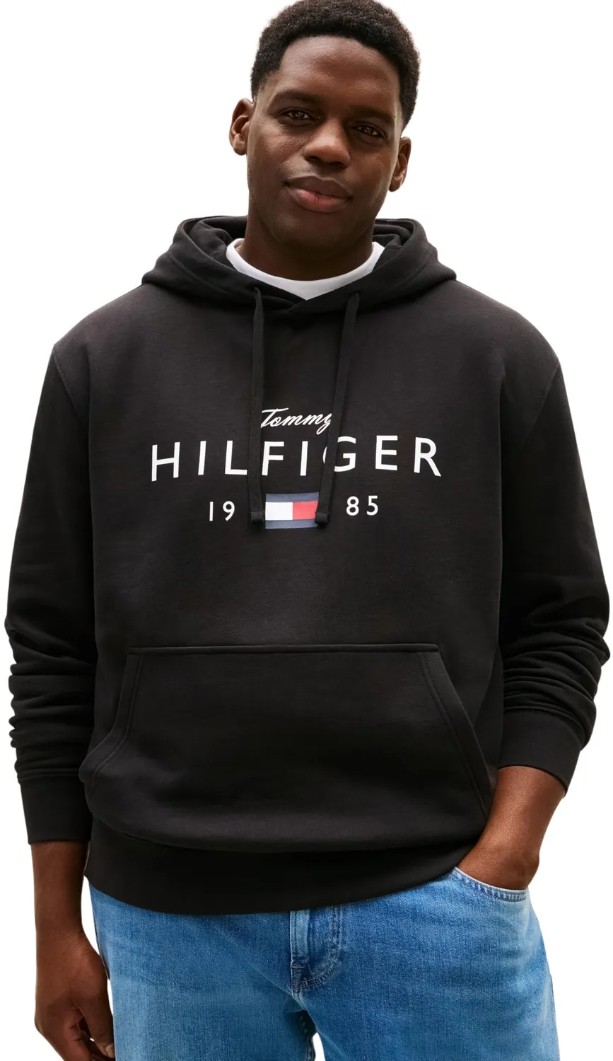 Tommy Hilfiger Big Hilfiger MW0MW42997 felpa cappuccio blu