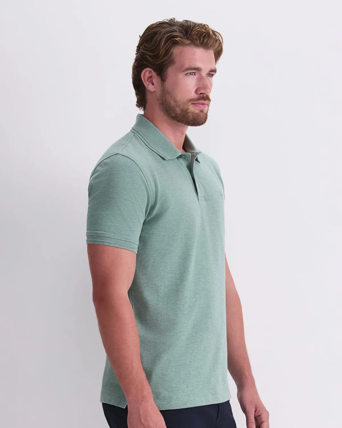 Sportscraft SC Melange polo cotone uomo taschino