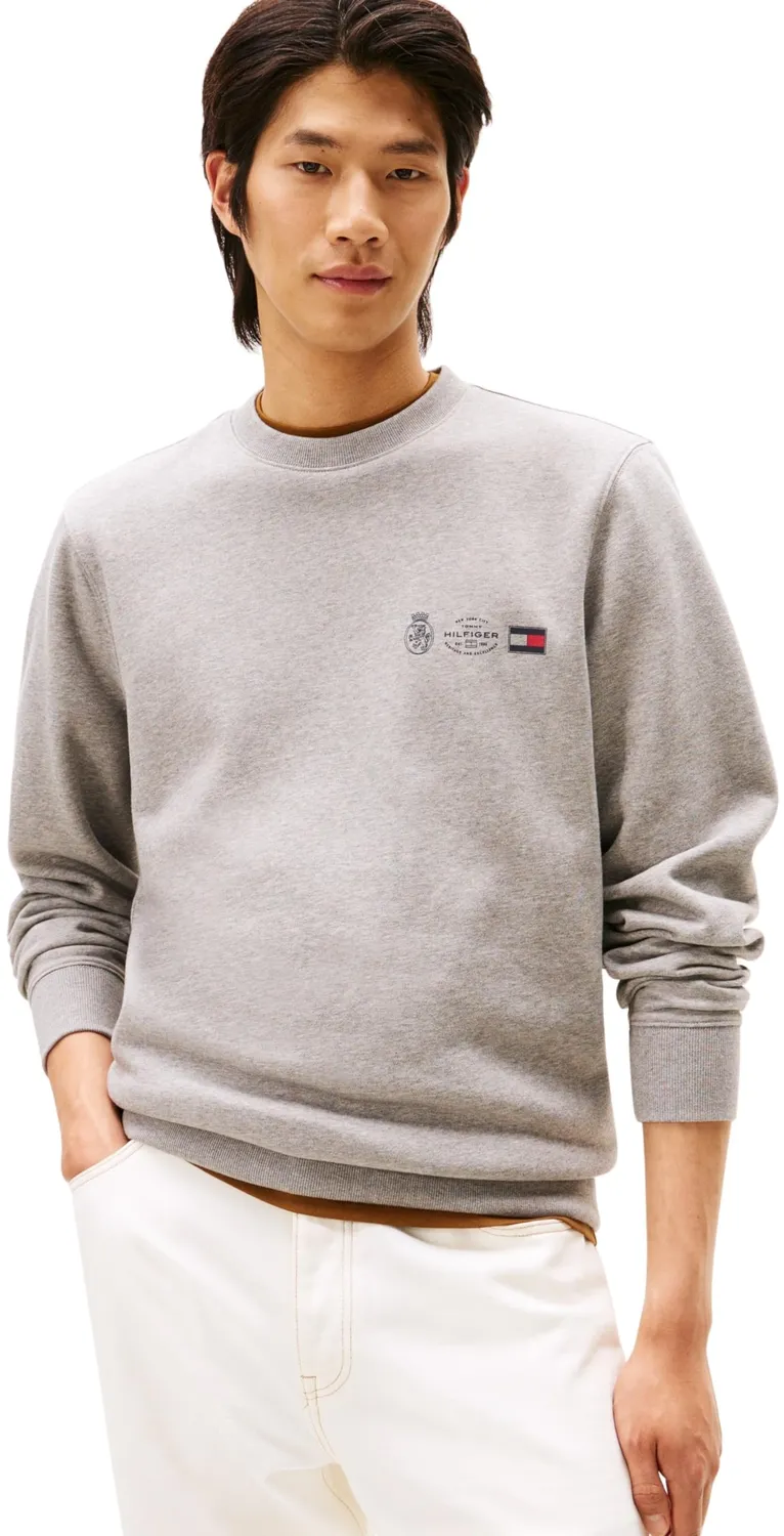 Tommy Hilfiger Small Crest felpa uomo nera L