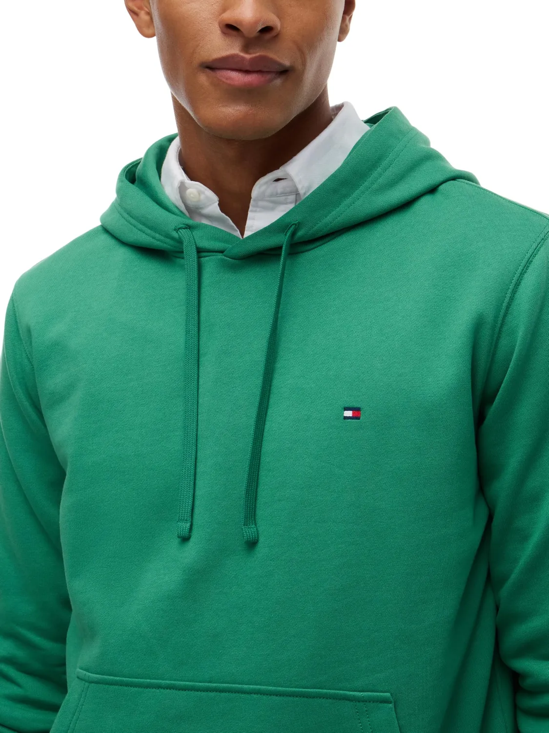 Tommy Hilfiger Essential Terry Hoody MW0MW37235 felpa uomo cotone