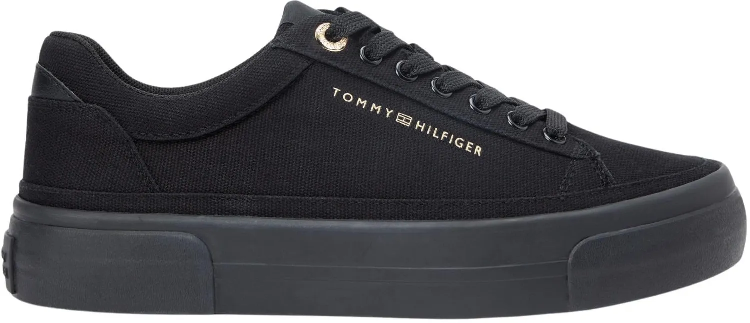 Tommy Hilfiger TH Foxing Platform Canvas Fw0fw09480 sneakers donna