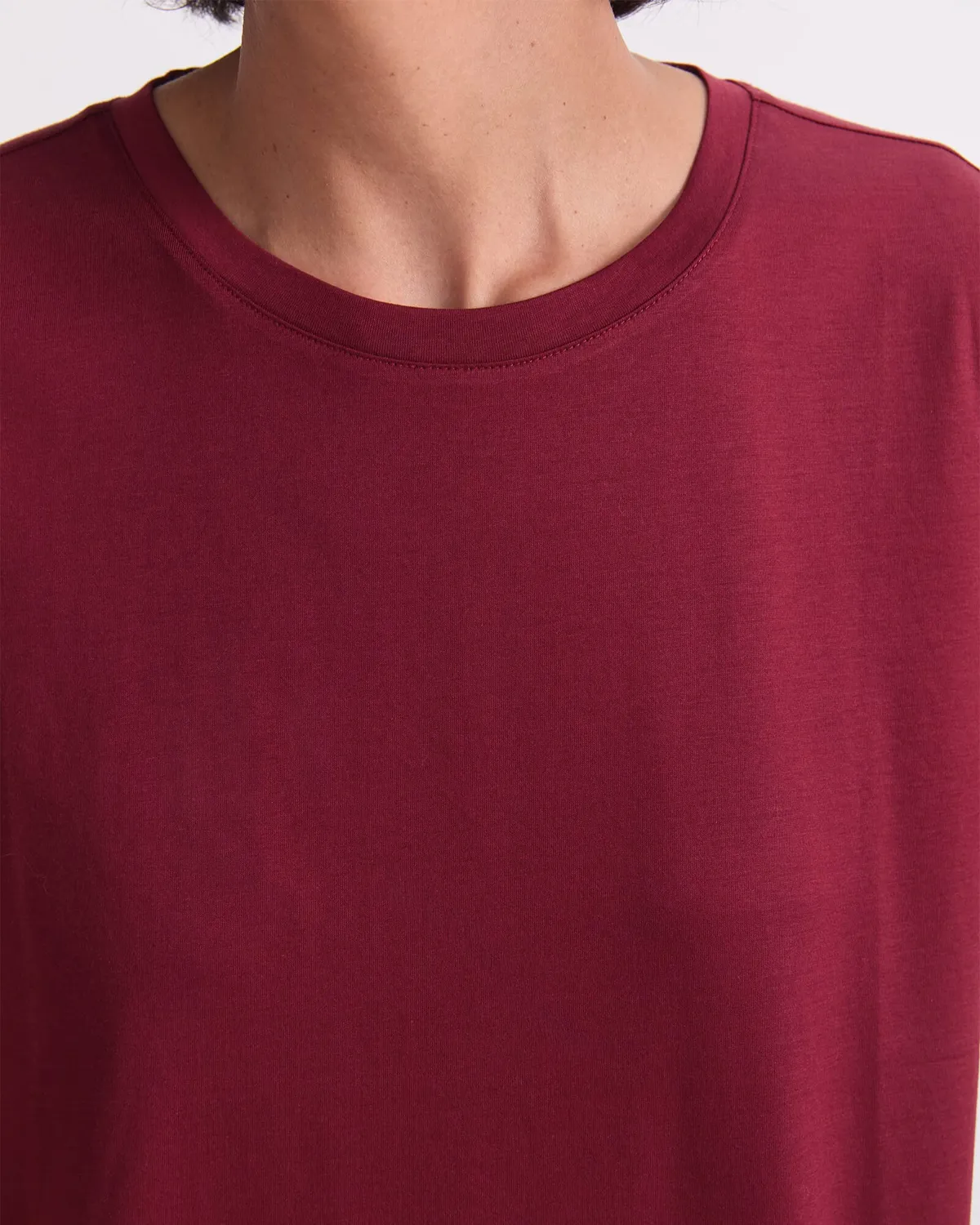 Sportscraft Mercerised Cotton t-shirt girocollo donna