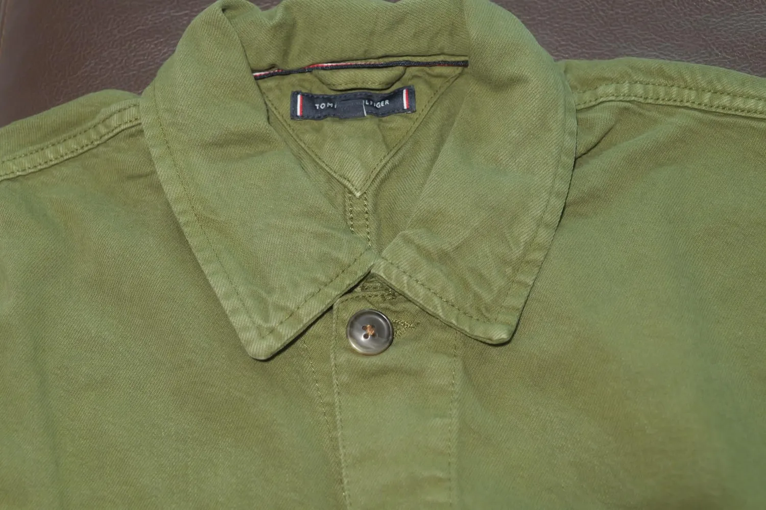 Tommy Hilfiger Chore Jacket MW0MW42333 giacca uomo verde