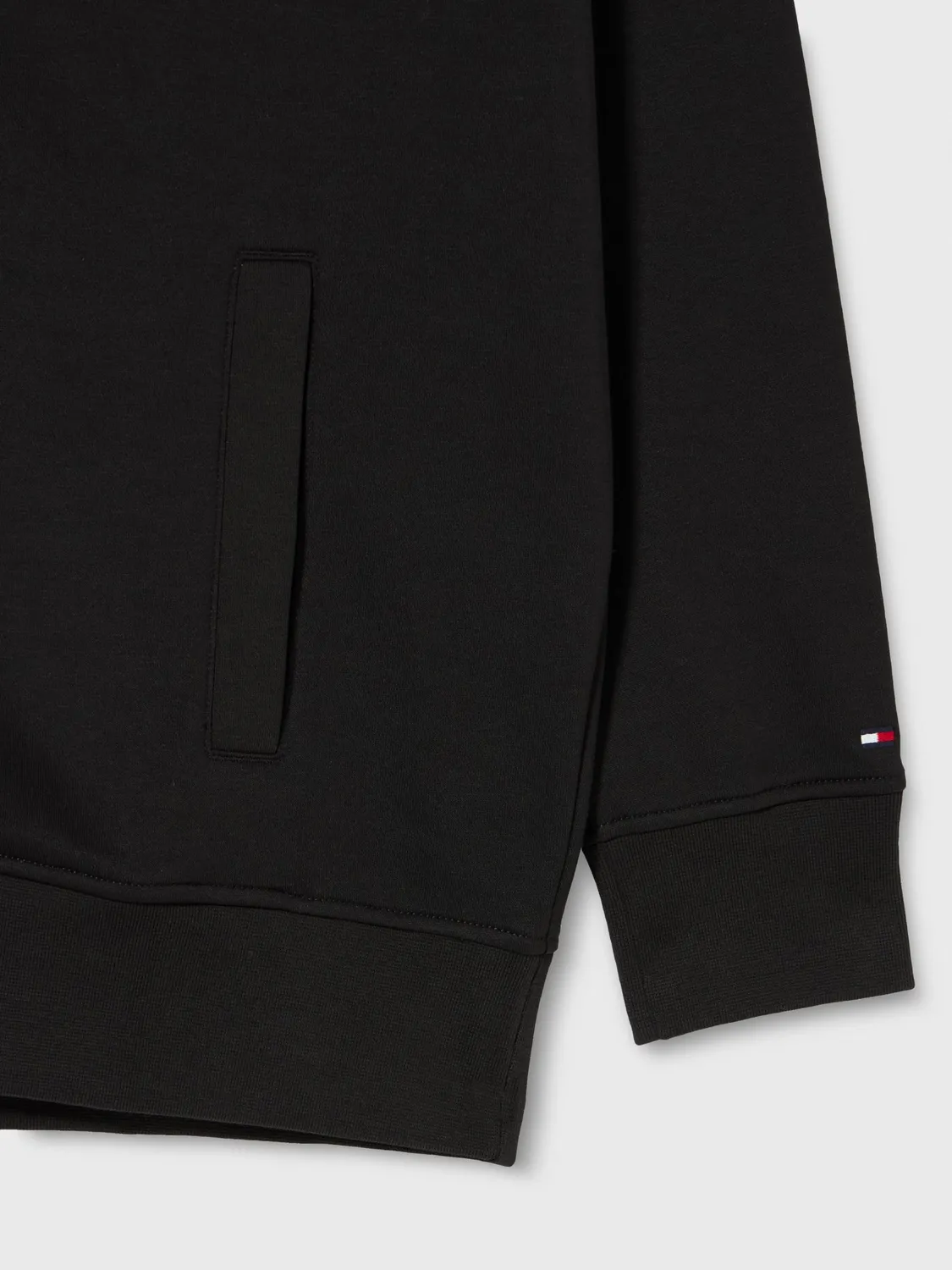 Tommy Hilfiger Felpa con Zip Uomo Plus vestibilità comoda