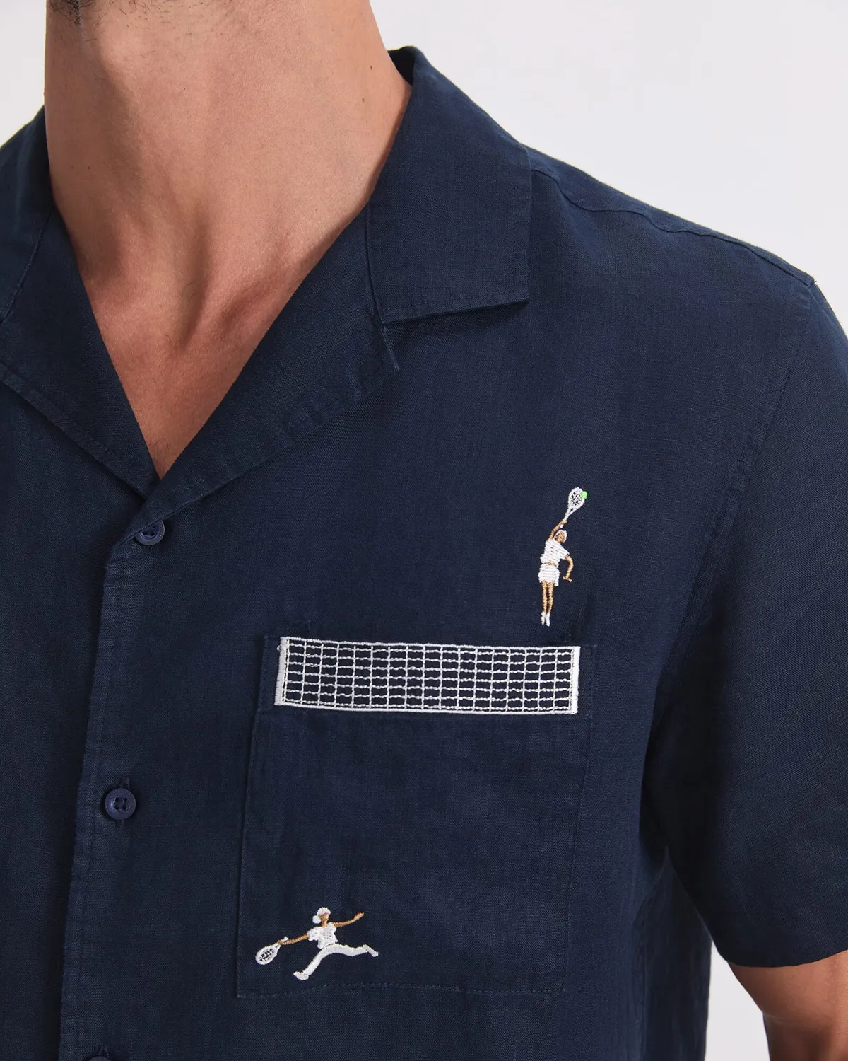 Sportscraft Club camicia donna lino manica corta