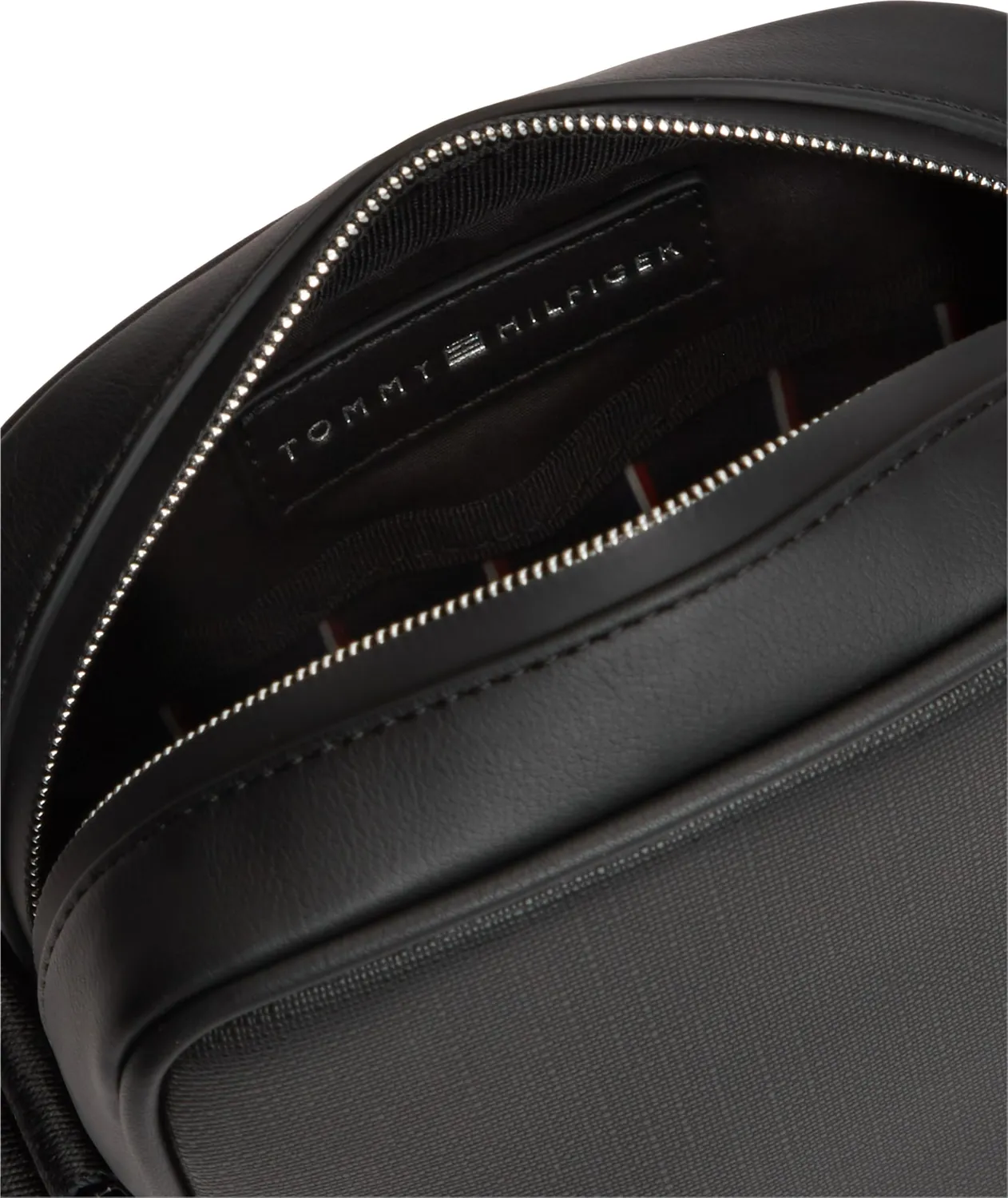 Tommy Hilfiger AM0AM14701 Borsello Nero Testurizzato