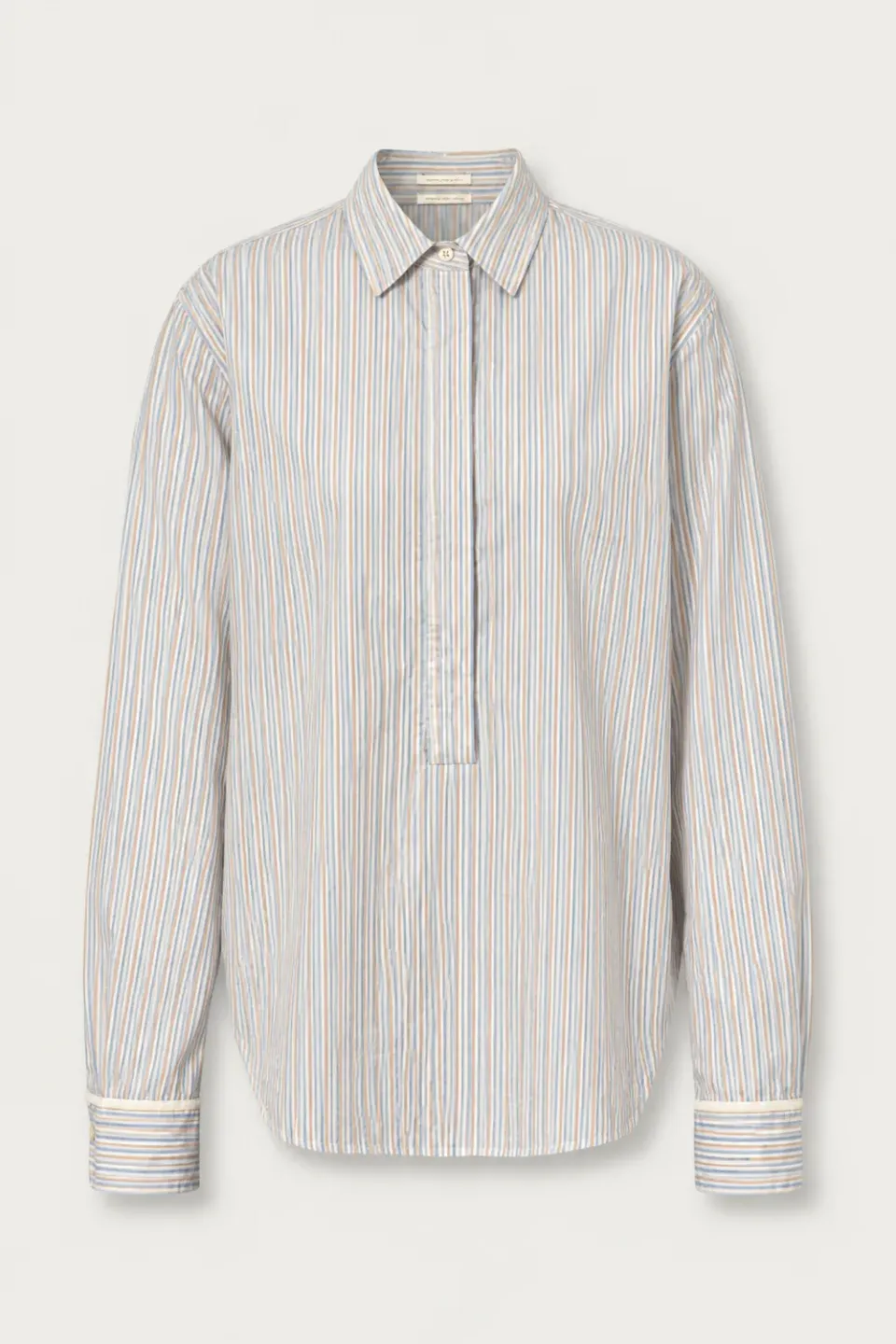 Massimo Alba Marysol camicia donna azzurra cotone