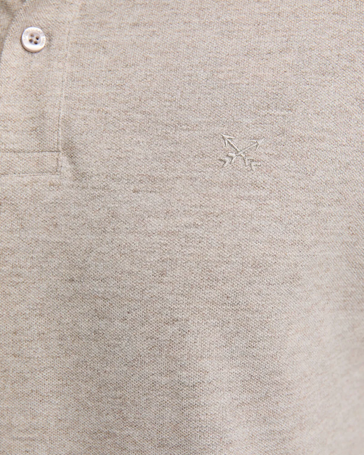 Sportscraft SC Melange Pique polo cotone melange uomo
