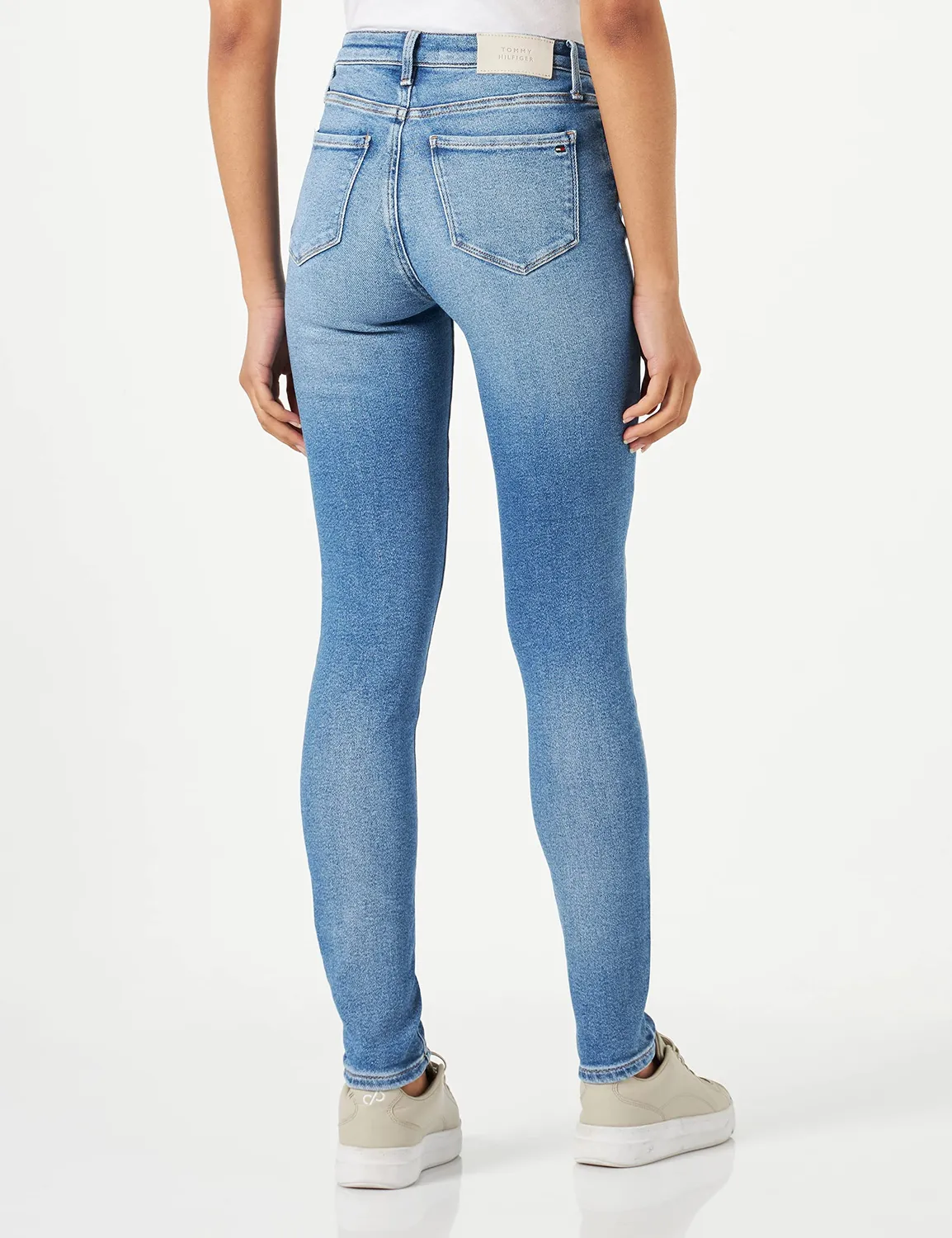 Tommy Hilfiger jeans donna 31W 30L denim elasticizzato