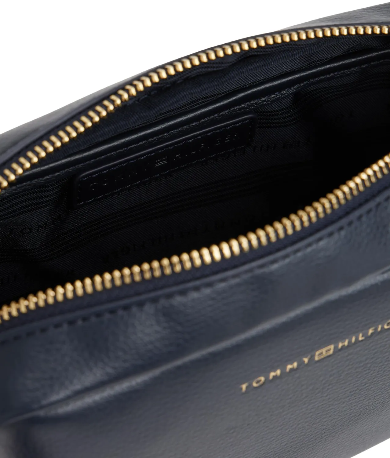 Tommy Hilfiger Logotape Camera borsa a tracolla con zip