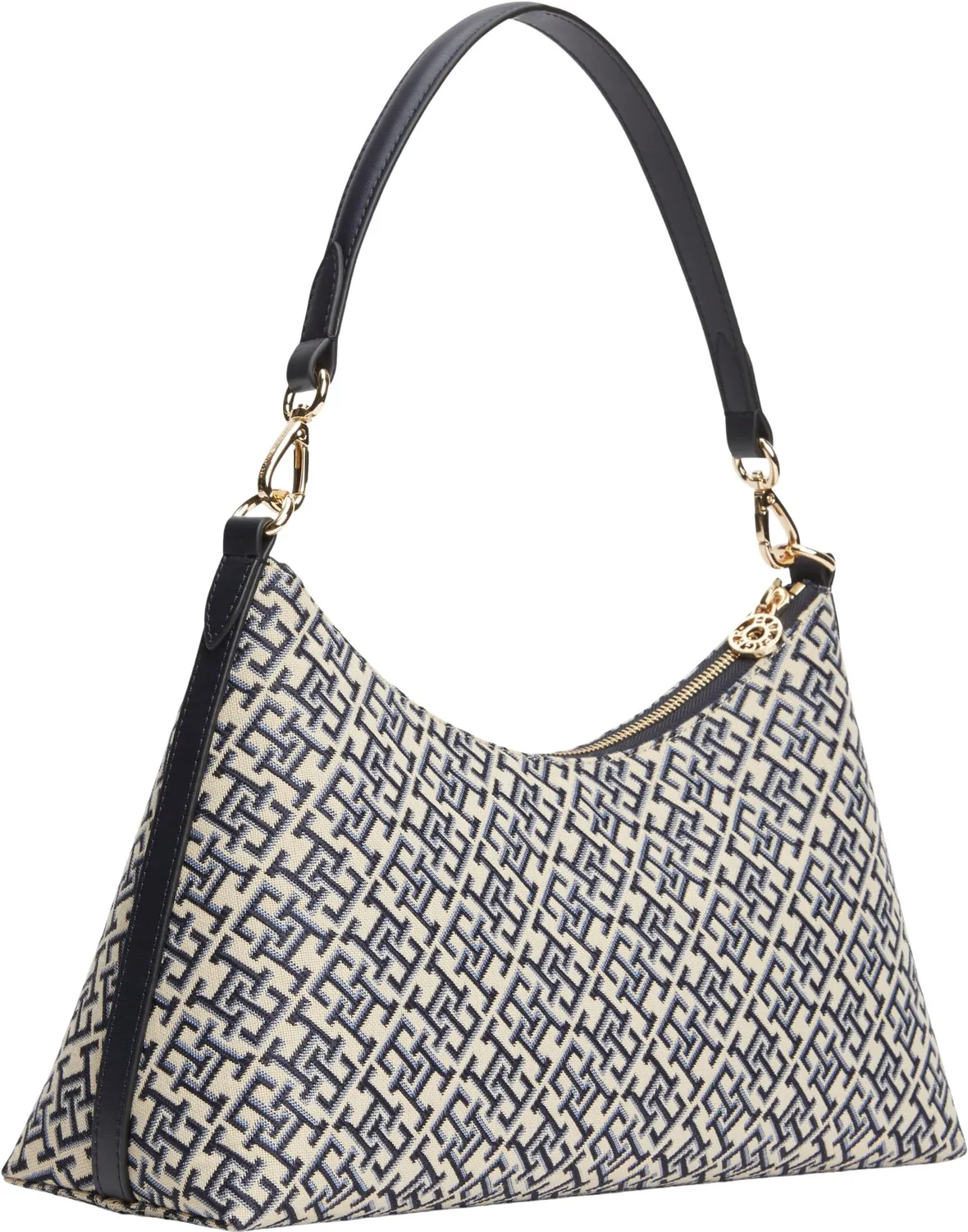 Tommy Hilfiger Icon Jacquard borsa spalla blue mono