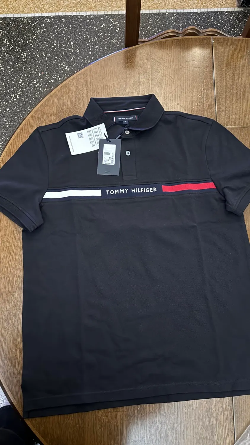 Tommy Hilfiger polo uomo maniche corte regular fit cotone
