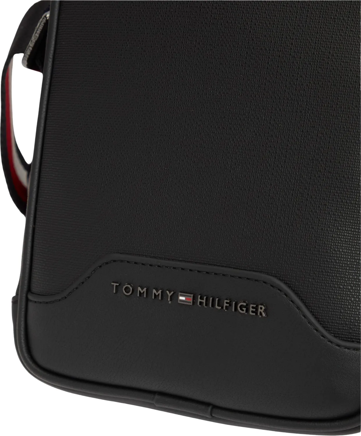 Tommy Hilfiger AM0AM14701 Borsello Nero Testurizzato
