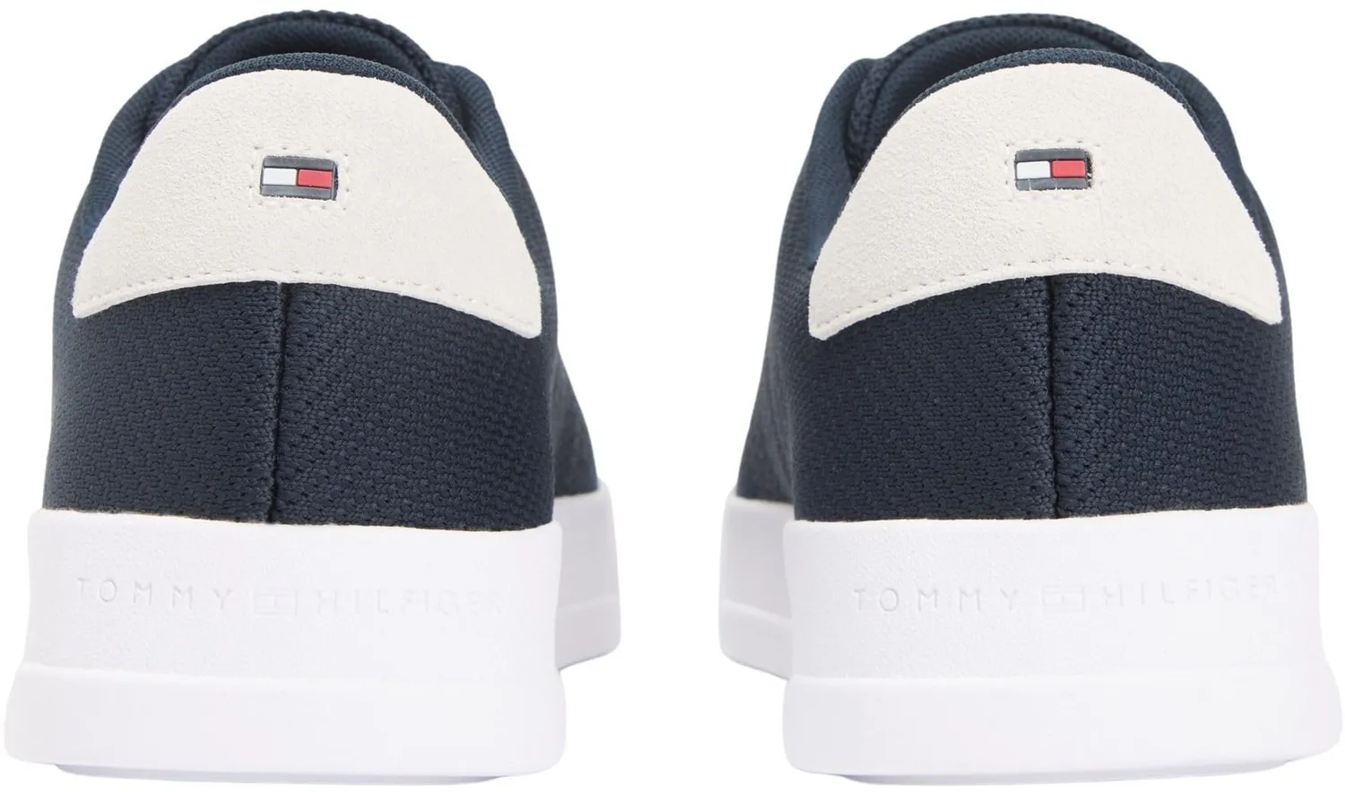 Tommy Hilfiger TH Court Knit FM0FM05823 sneakers uomo bianche