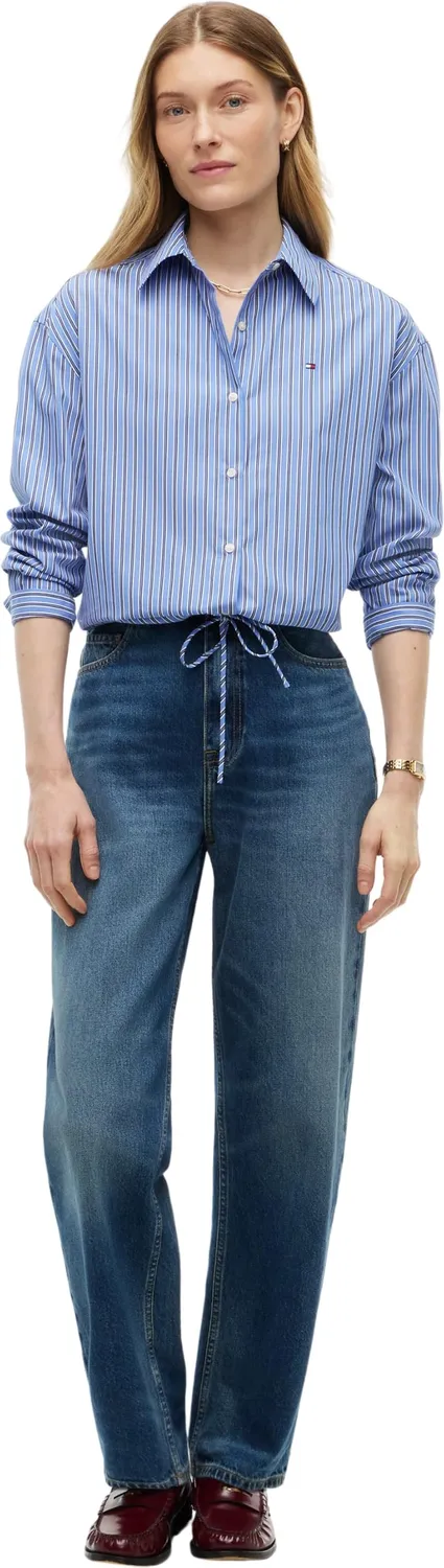 Tommy Hilfiger WW0WW52236 camicia donna XL poplin