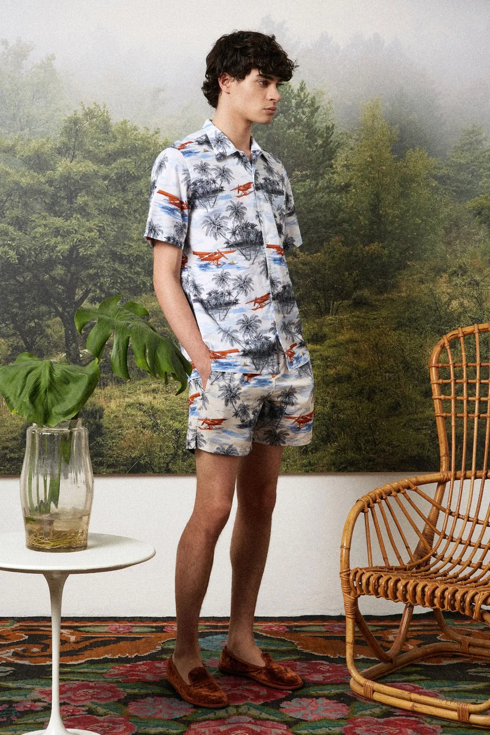 Massimo Alba Kite costume bagno uomo Bali in poliestere