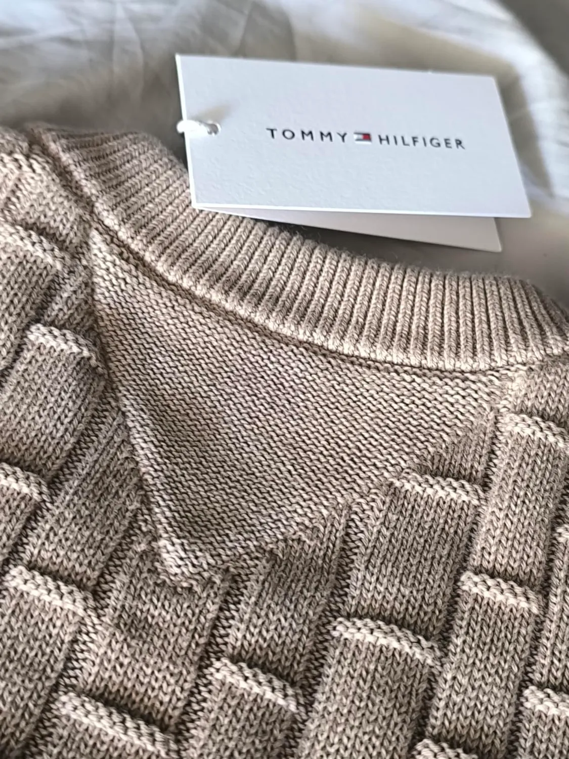 Tommy Hilfiger Mock Cable MW0MW43261 maglione trecce