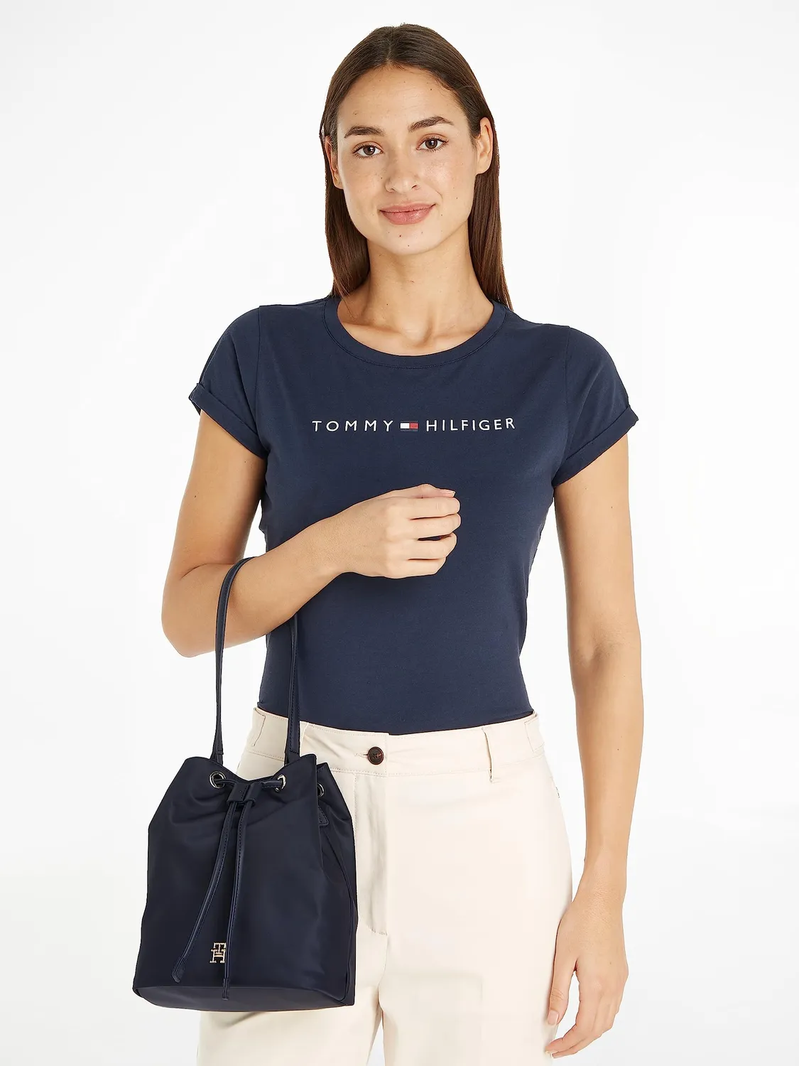 Tommy Poppy Bucket AW0AW15218 borsa secchiello