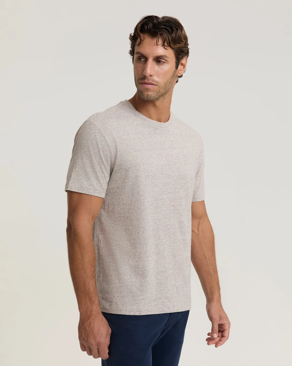 Sportscraft Supersoft Melange Tee maglietta cotone spazzolato