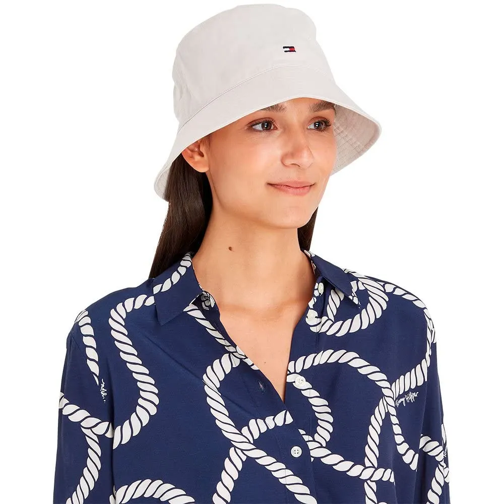 Tommy Hilfiger Essential Flag bucket hat beige unica
