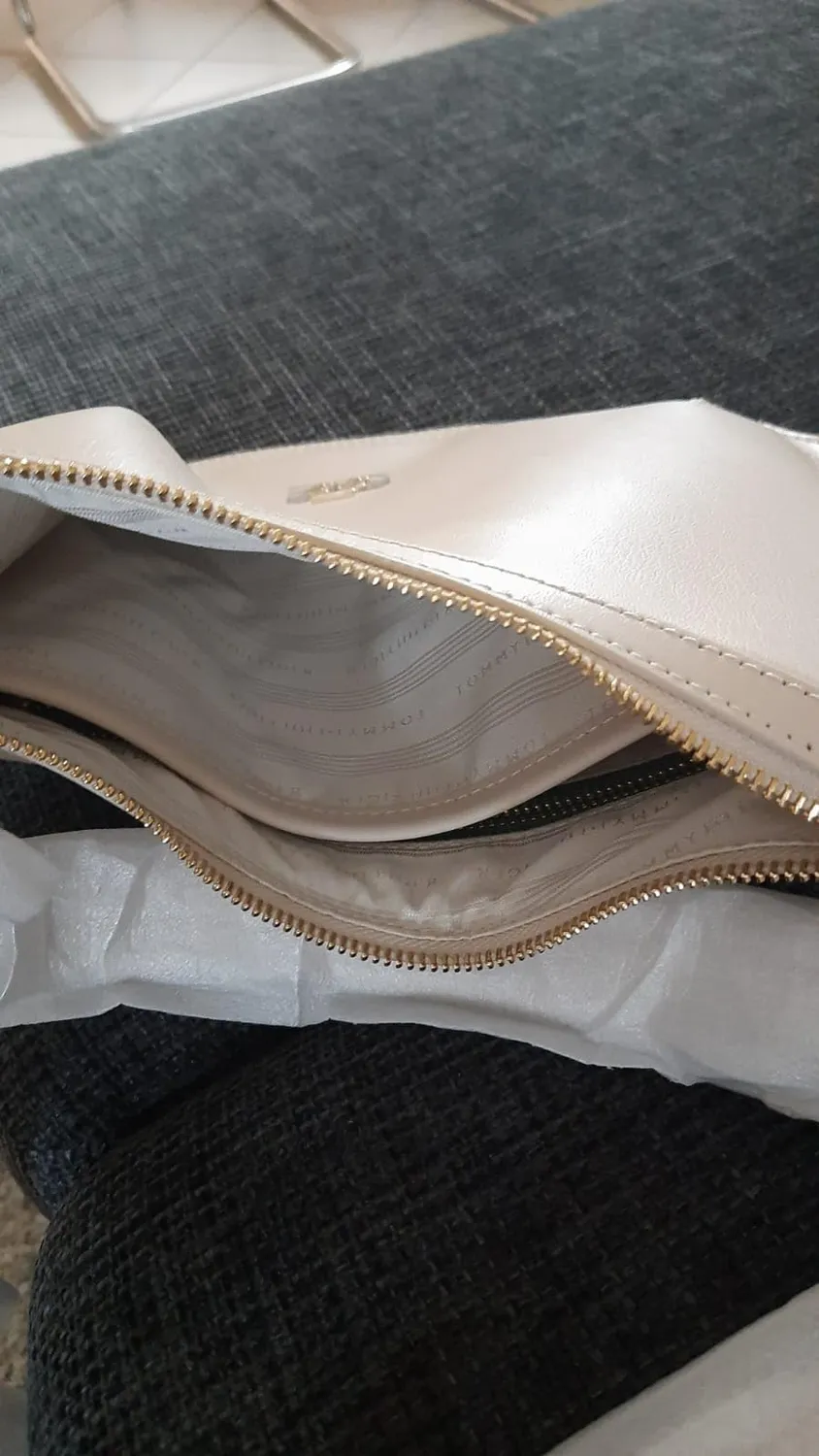 Tommy Hilfiger TH Chic AW0AW16687 borsa tracolla beige