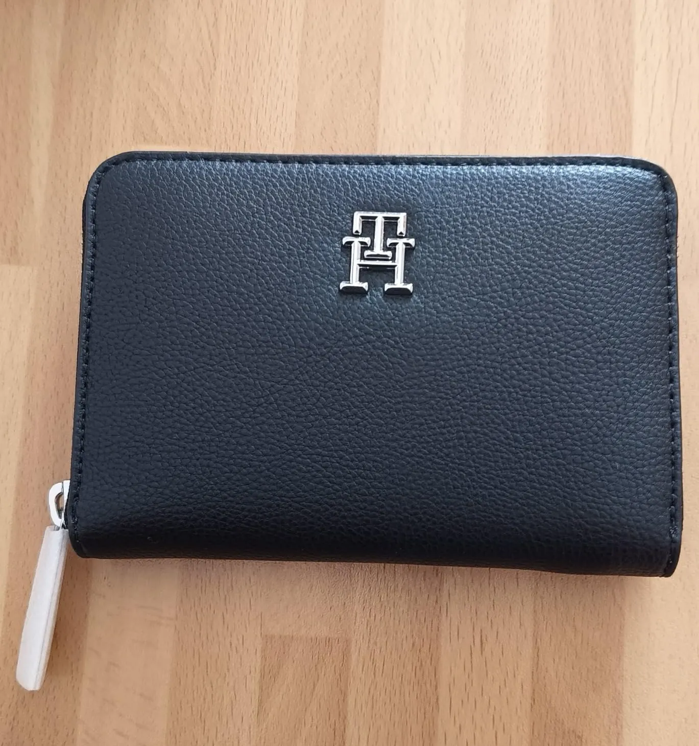 Tommy Hilfiger Essential portafoglio piccolo donna nero