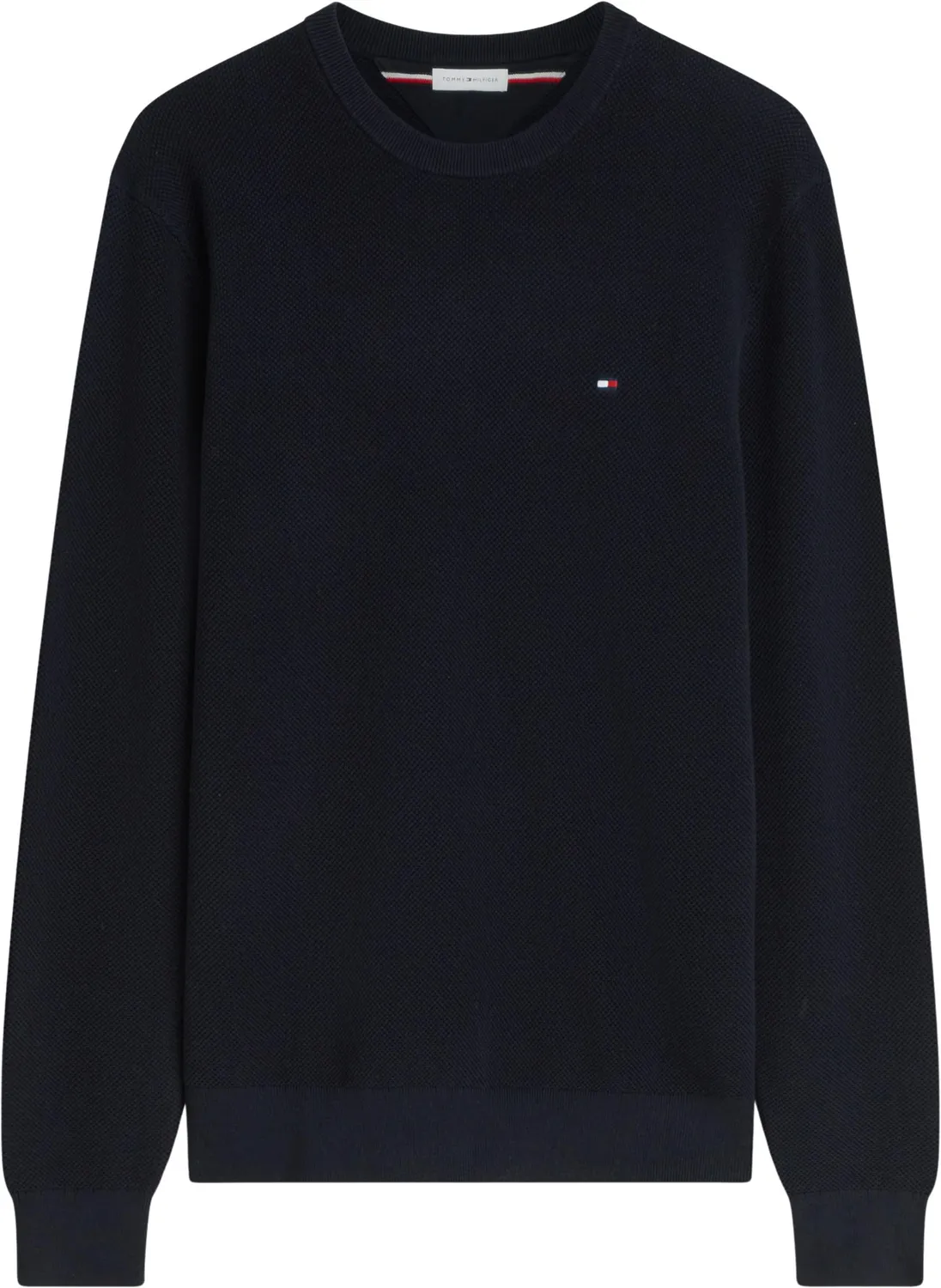 Tommy Hilfiger Essential maglione uomo blu Desert Sky