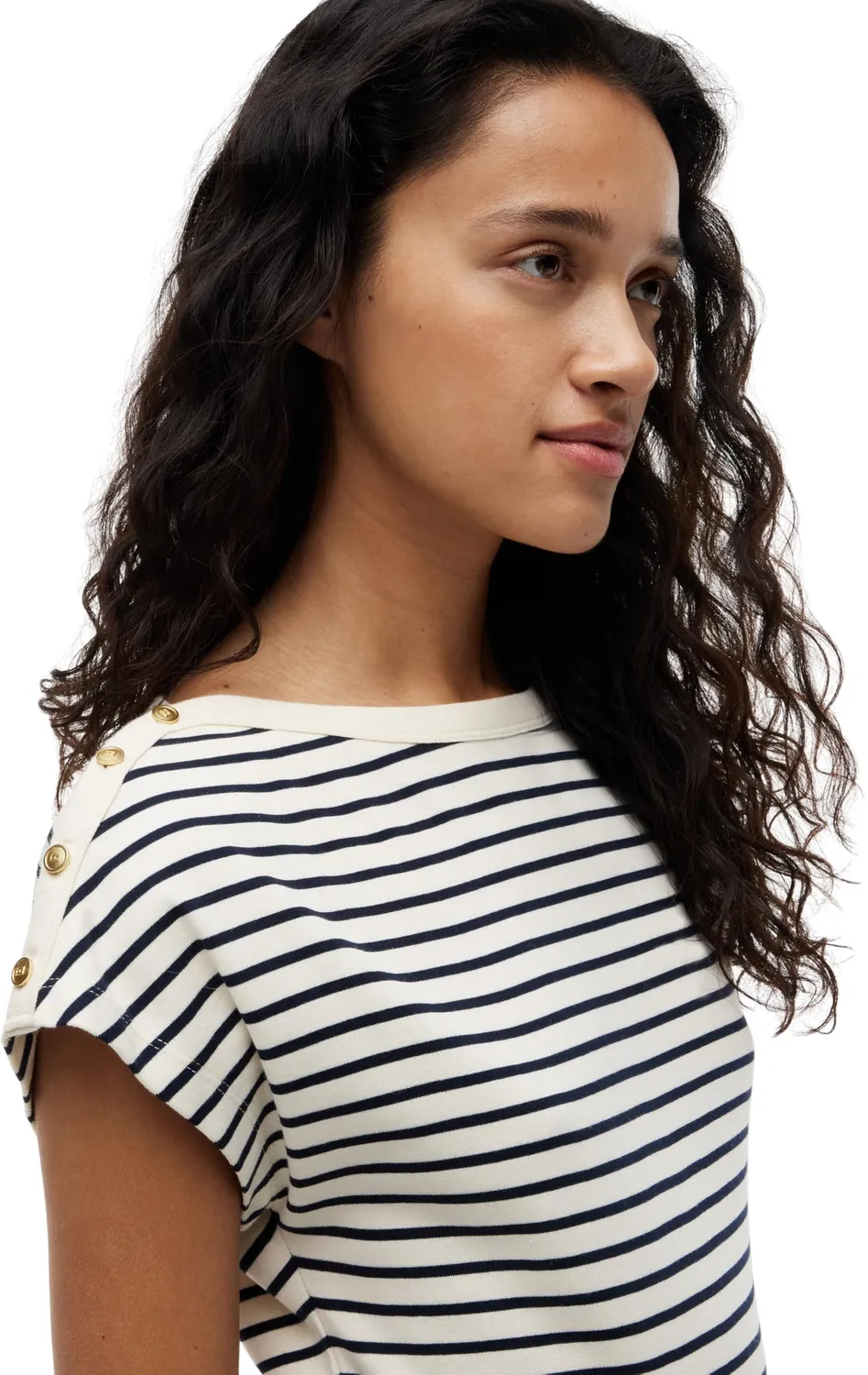 Tommy Hilfiger Gold BTN WW0WW50942 Maglietta Donna S Barca
