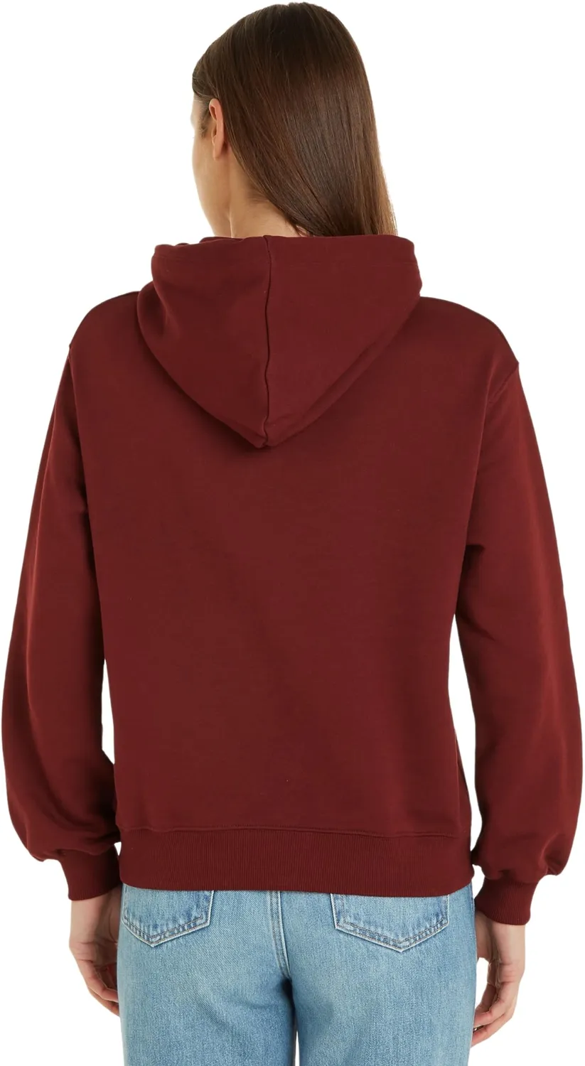 Tommy Hilfiger Reg MDN Hilfiger hoodie donna M logo petto