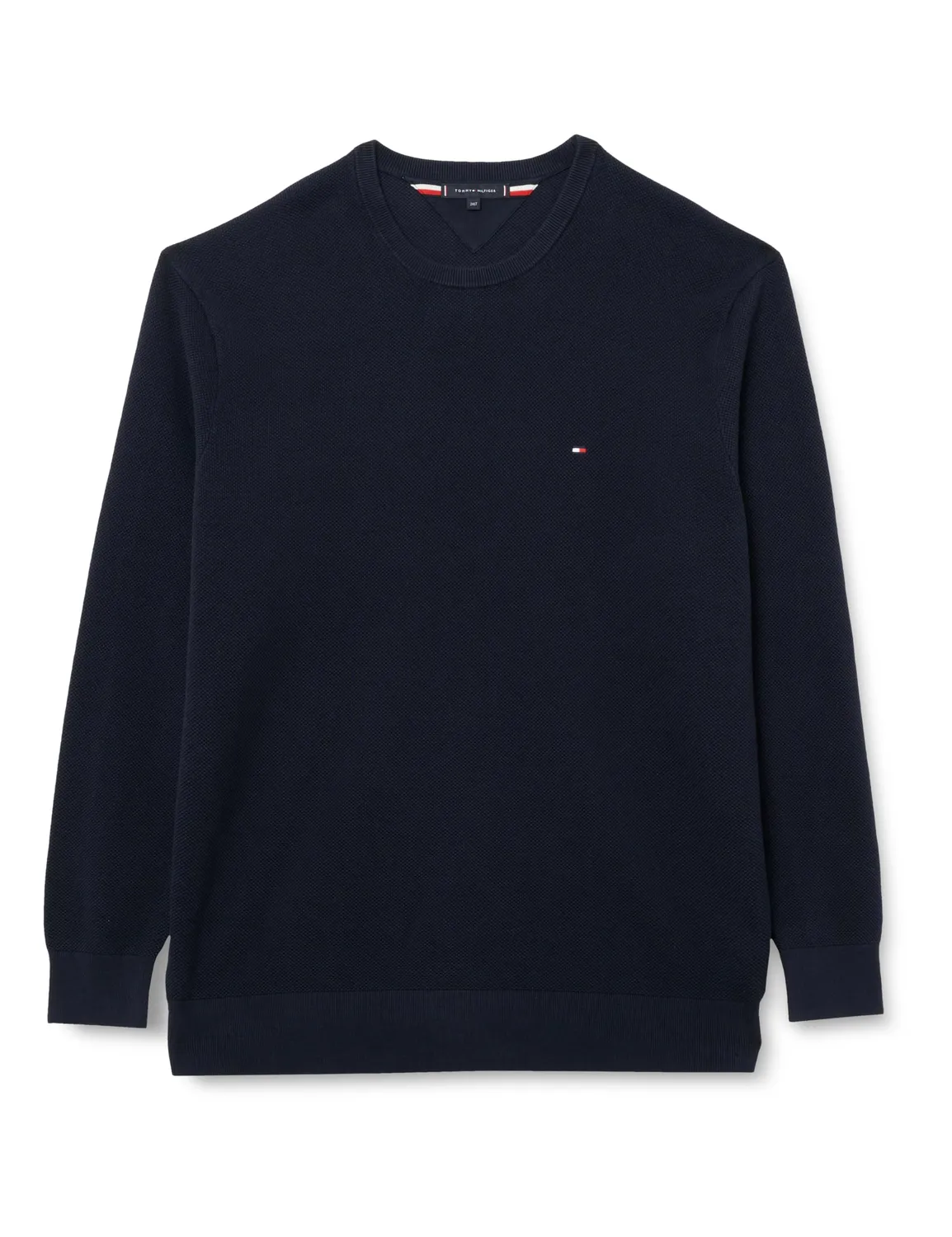 Tommy Hilfiger BT Essential Structure Crew Neck MW0MW37930 maglione 3XL blu