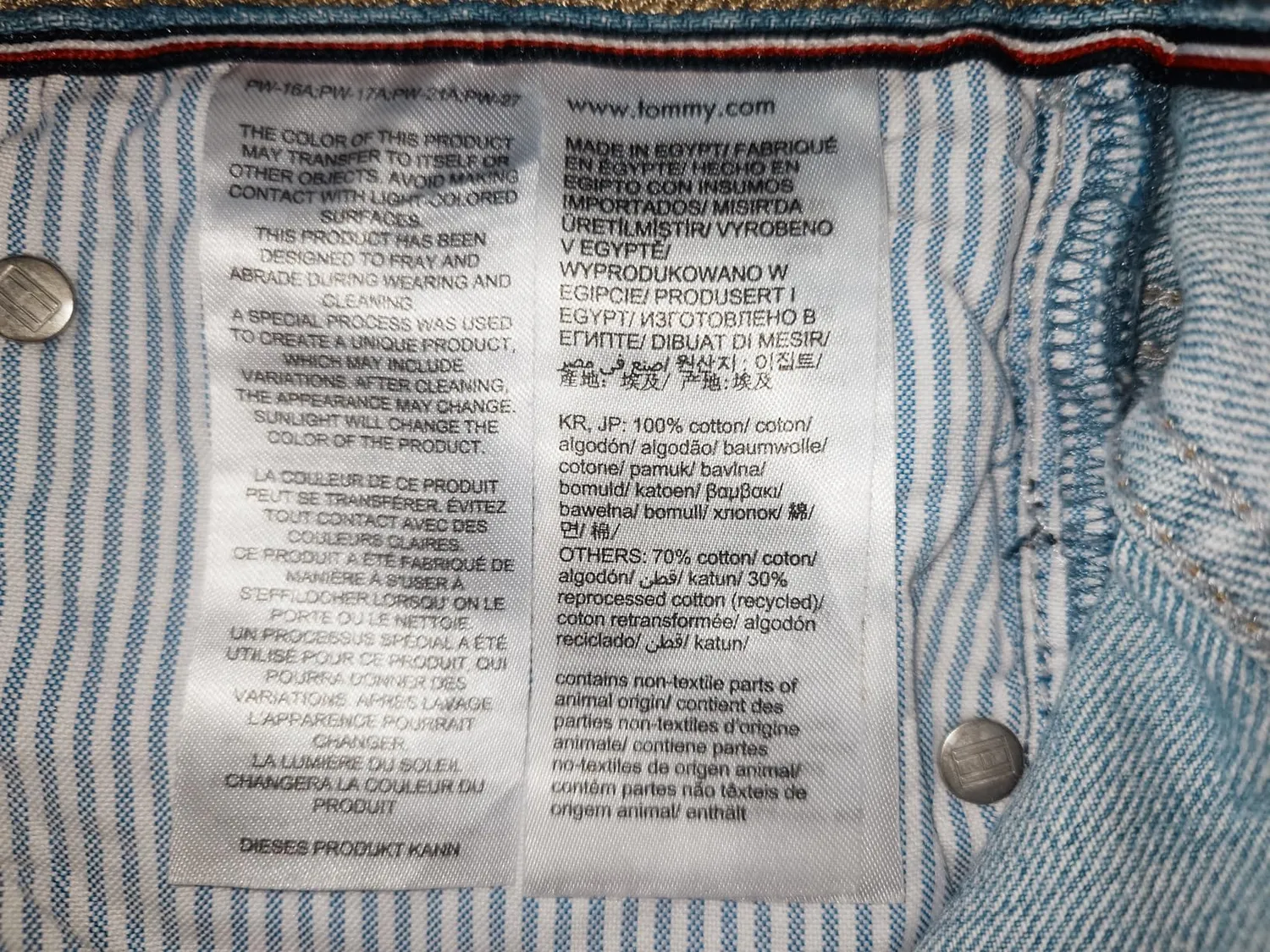 Tommy Hilfiger Harlem Ted Blue jeans tapered 36W/32L