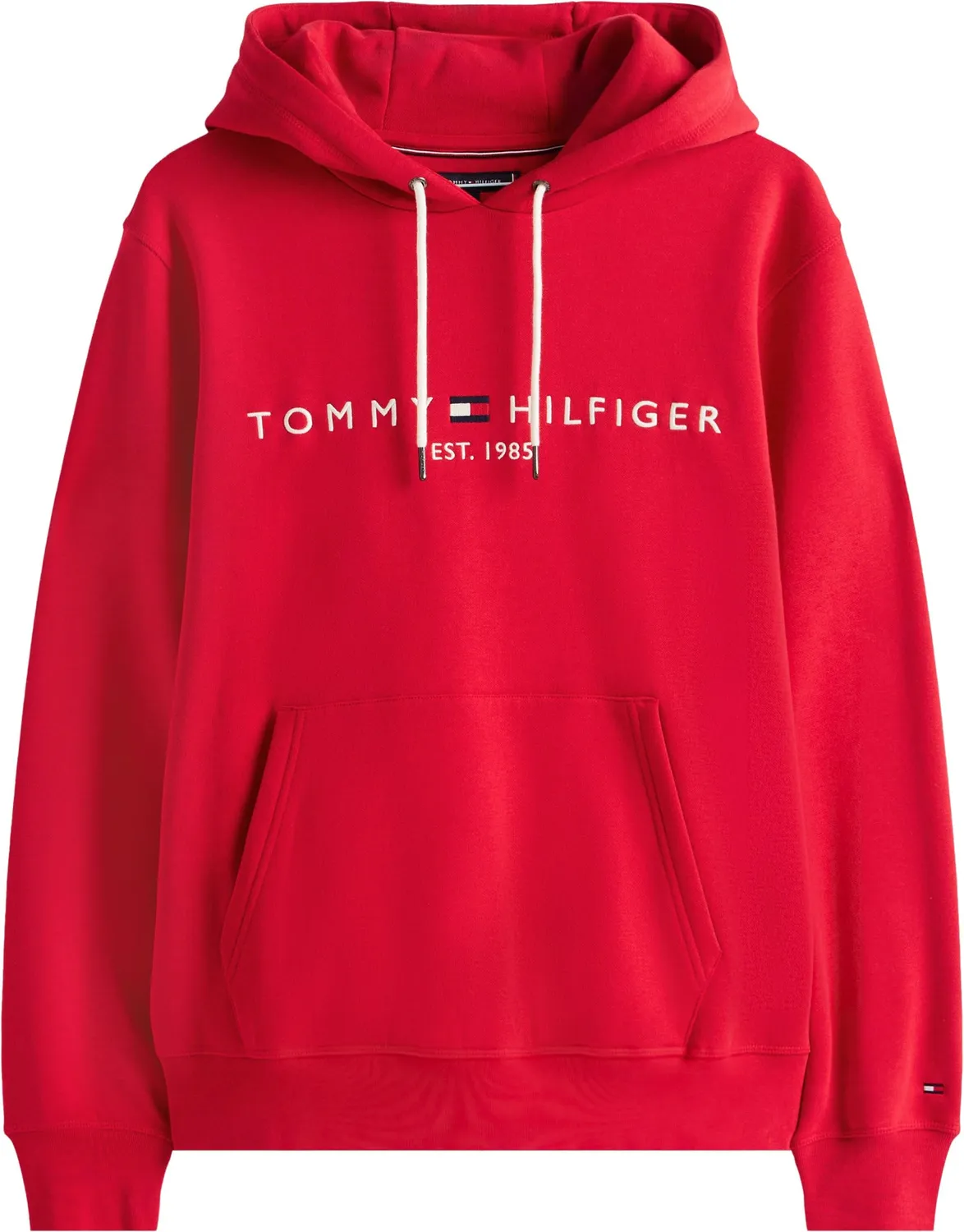 Tommy Hilfiger Tommy Logo felpa cappuccio Medium Red XXL felpata