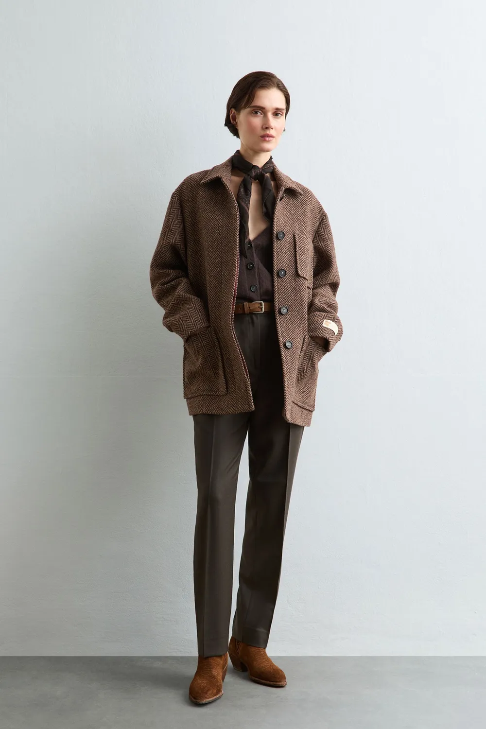 Massimo Alba HOPE cardigan donna chicory coffee cashmere