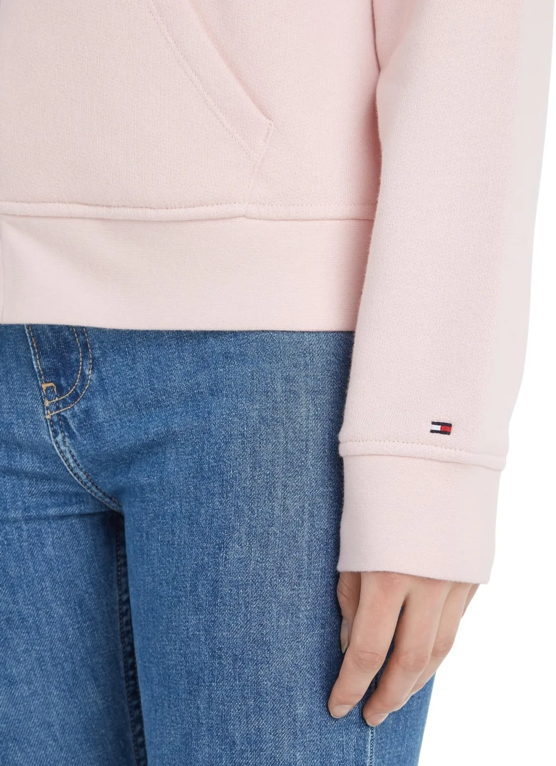 Tommy Hilfiger 1985 felpa zip donna cappuccio cotone