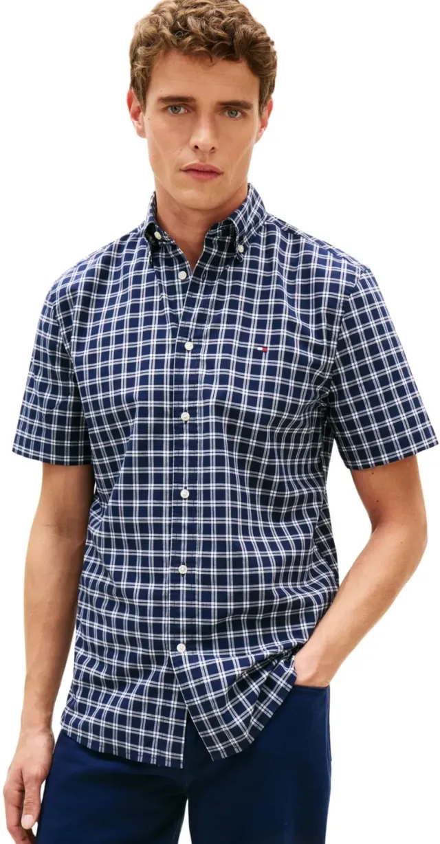 Tommy Hilfiger Flex MW0MW42437 camicia quadri L uomo