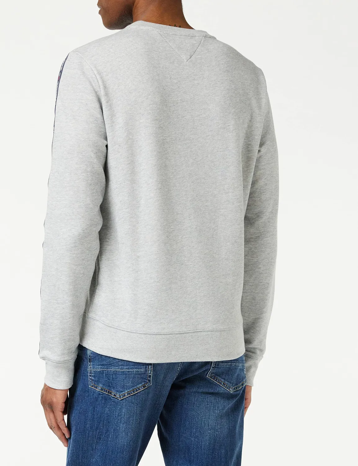 Tommy Hilfiger felpa girocollo uomo misto cotone