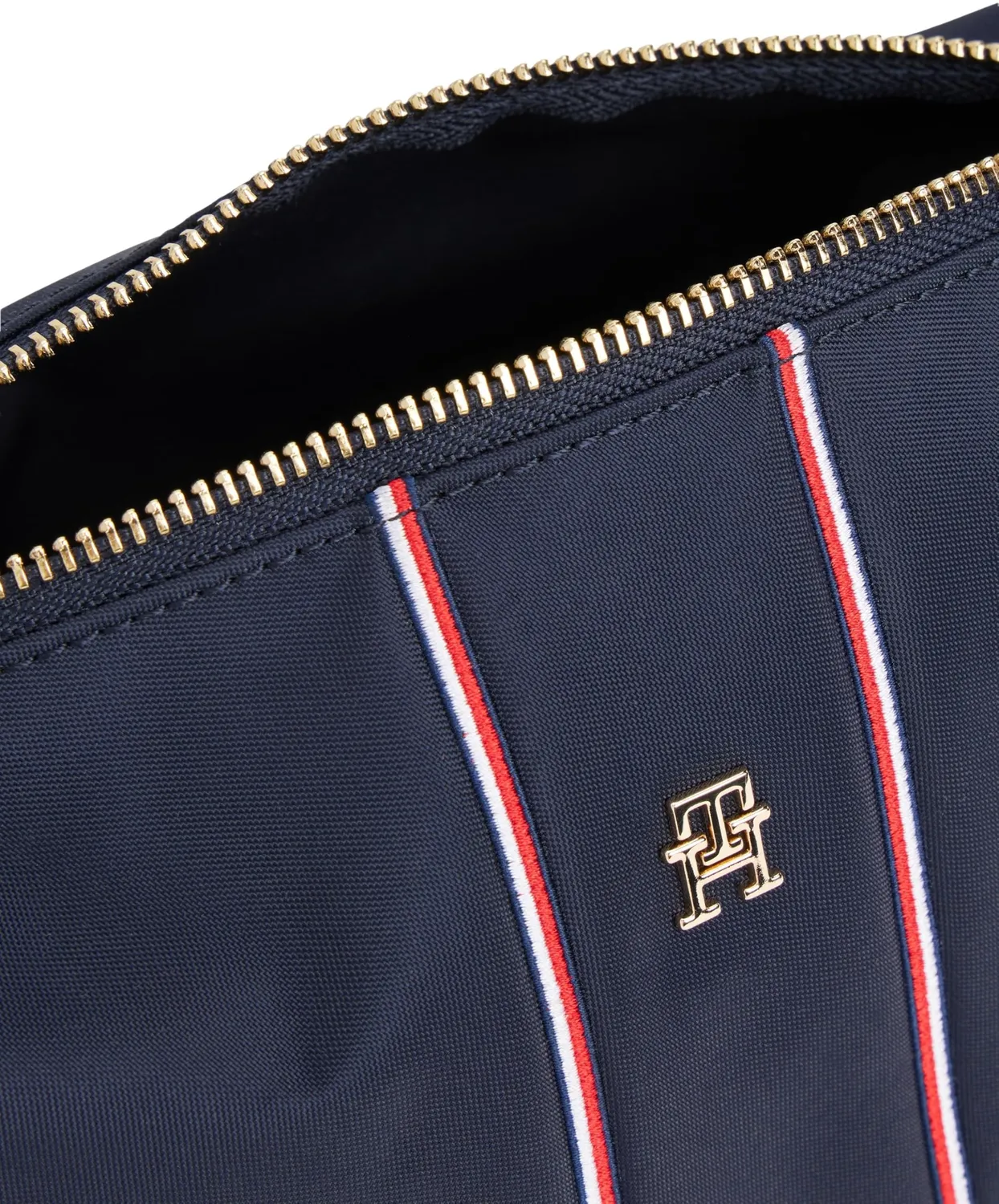 Tommy Hilfiger Icon Zip Beauty Case Nylon Donna Blu