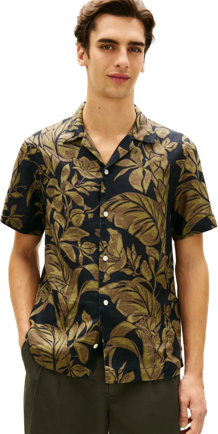 Tommy Hilfiger Linen Floral MW0MW42403 camicia lino L