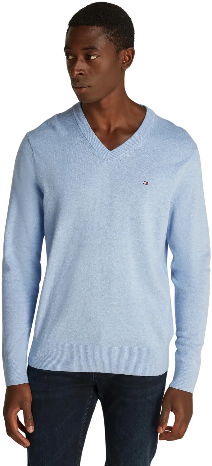 Tommy Hilfiger Cashmere V Neck pullover uomo cashmere