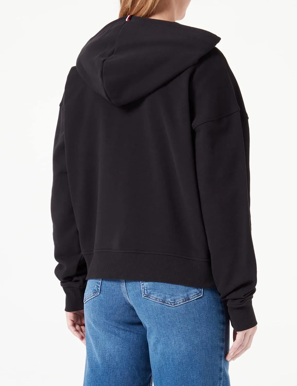 Tommy Hilfiger 1985 WW0WW39950 Felpa Donna Nera M