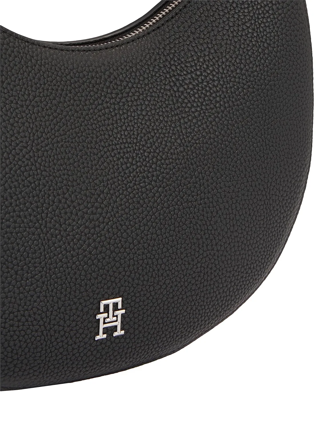Tommy Hilfiger Emblem borsa donna nera con zip