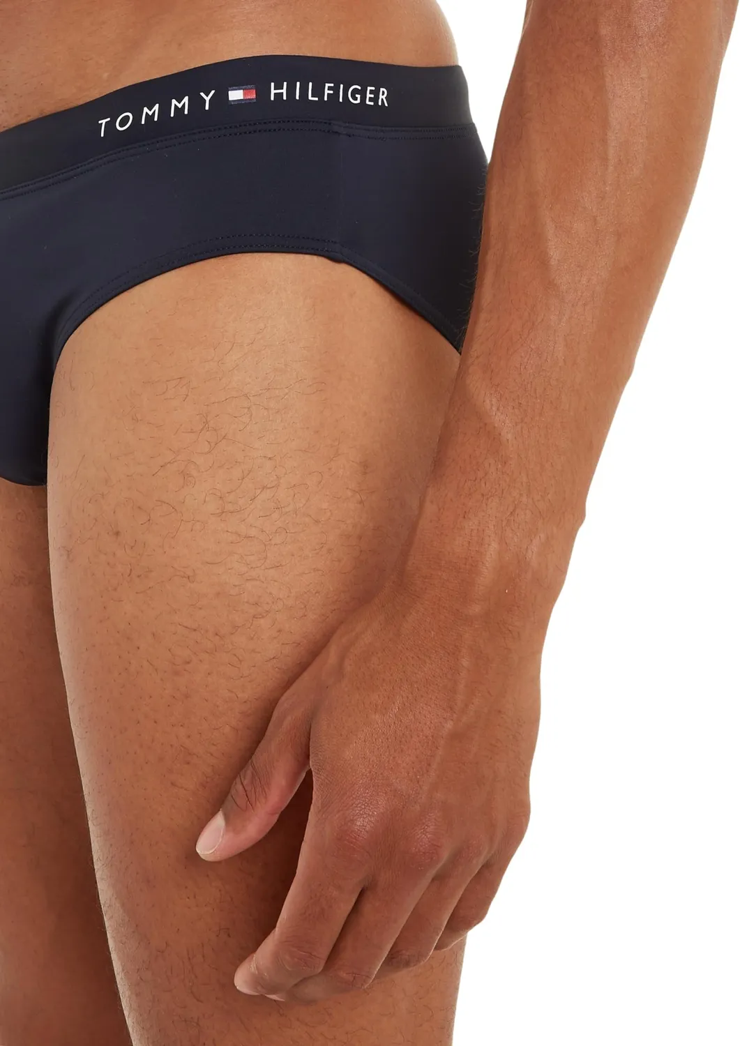 Tommy Hilfiger slip bagno uomo corto blu Desert Sky