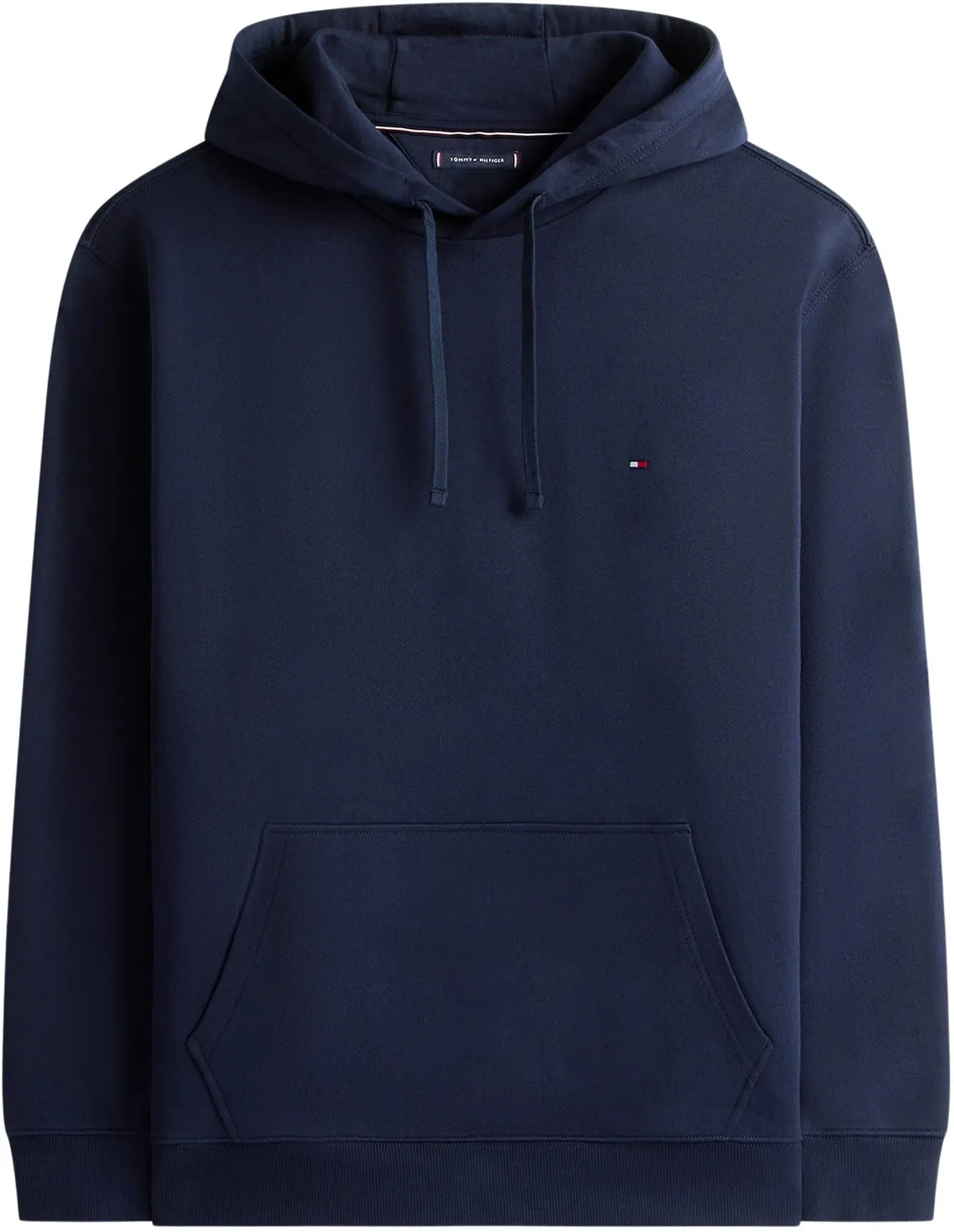 Tommy Hilfiger BT-Essential Terry MW0MW43004 Felpa con Cappuccio Nero