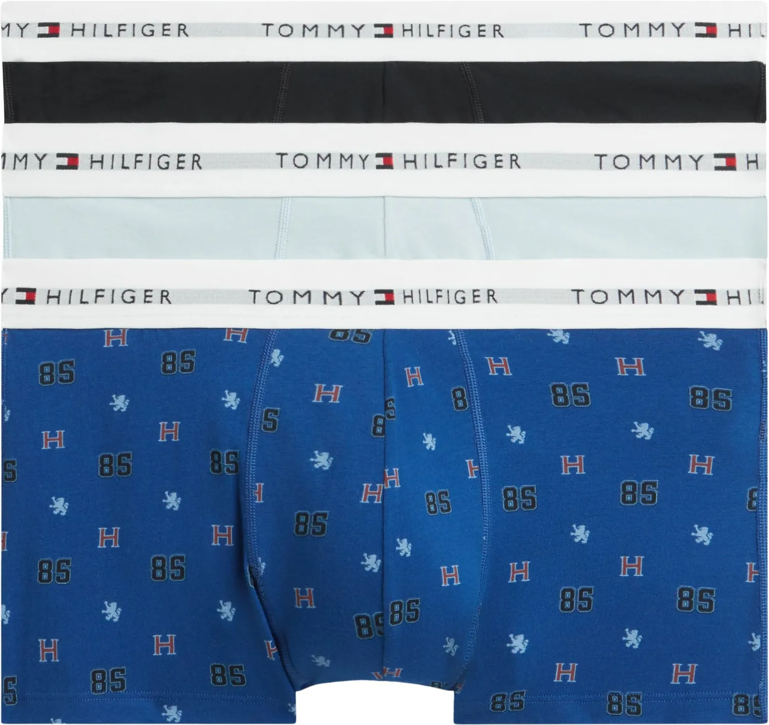 Tommy Hilfiger 3p Trunk Print UM0UM03891 boxer pack 3 uomo