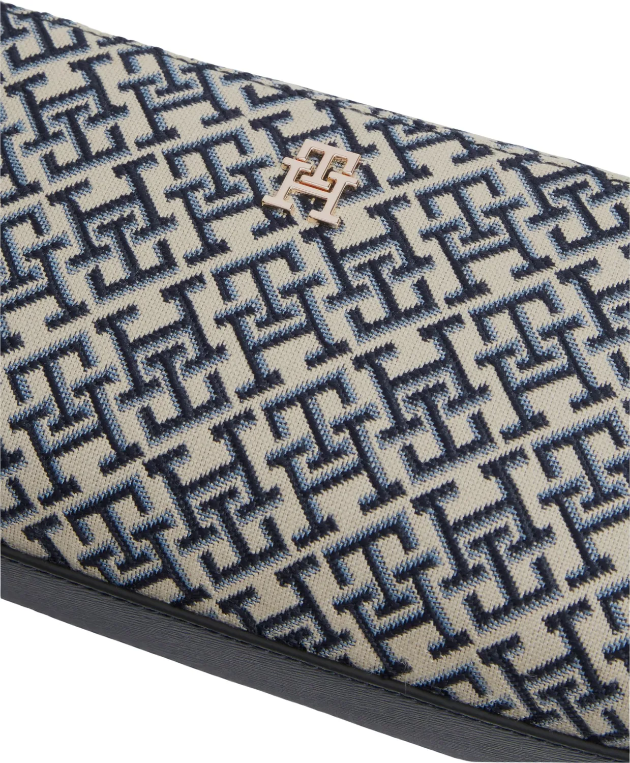 Tommy Hilfiger Grace borsa tracolla Blue Mono monogramma