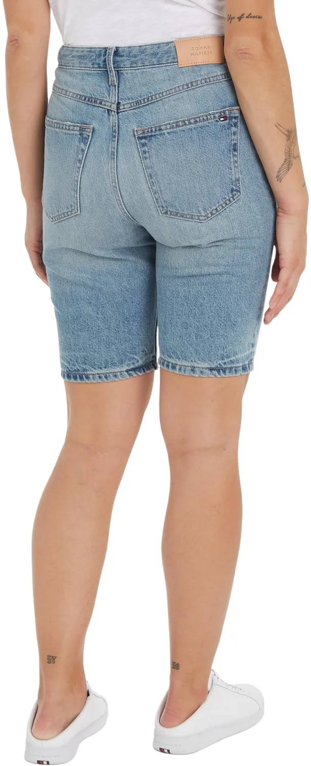 Tommy Hilfiger Slim Fit shorts jeans donna 30W denim