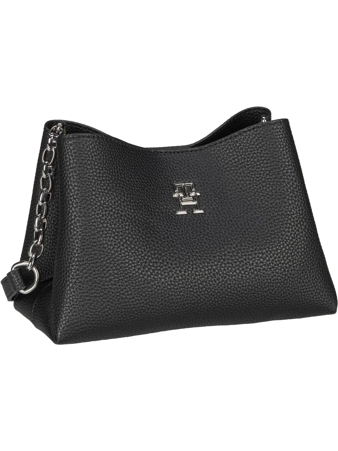 Tommy Hilfiger TH Emblem Crossover Borsa Donna Nero