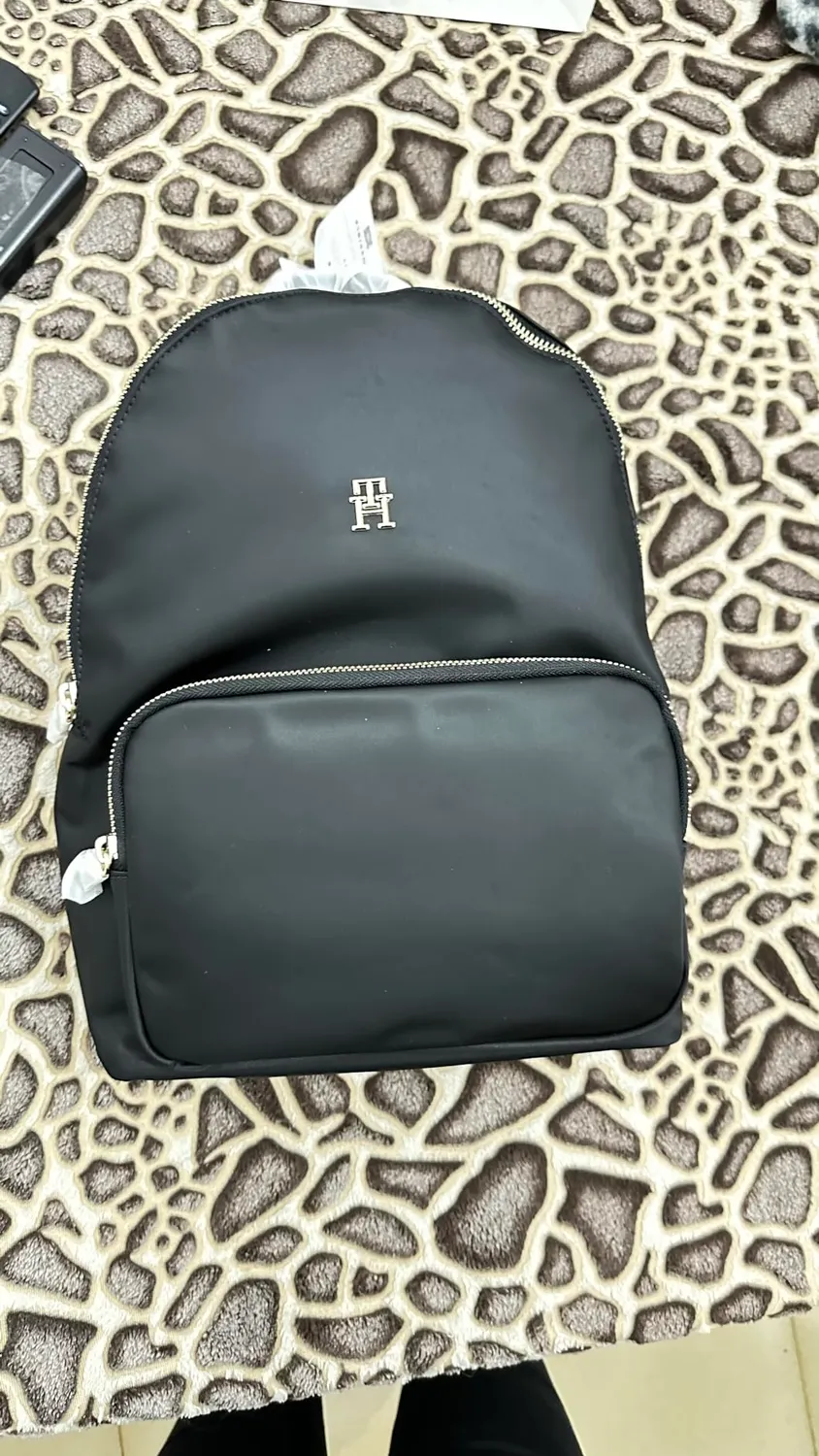 Tommy Hilfiger Poppy zaino donna medio nero 10l